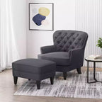Ensemble Chaise et Ottomane Contemporaines Correia - Christopher Knight Home