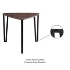 Hastings Home – Ensemble de 3 tables gigognes, aspect bois moderne pour tables basses de salon ou tables de chevet