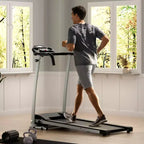 Costway 2 HP Up to 7.5MPH Folding Treadmill Motorized Running Machine 12 Preset Program & LCD Display Screen