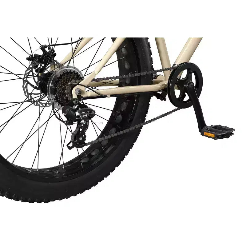 Mongoose Adult Malus 26 Fat Tire Mountain Bike