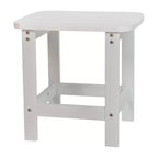 Merrick Lane Poly Resin Indoor/Outdoor Rocking Chair with Side Table