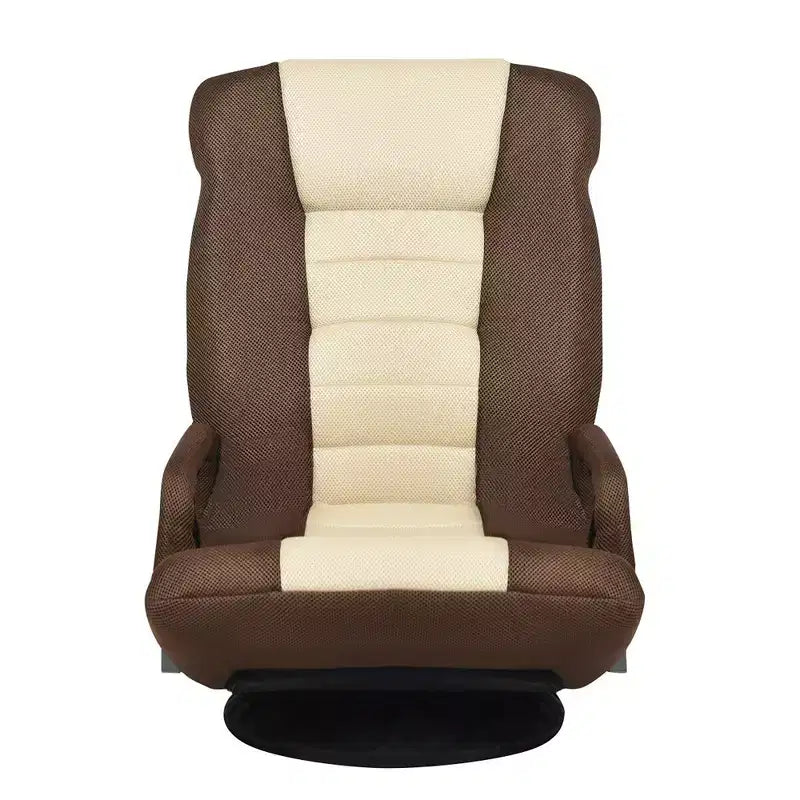Costway 360-Degree Swivel Gaming Floor Chair with Foldable Adjustable Backrest