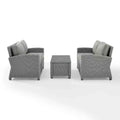 Bradenton Ensemble de mobilier d'extérieur 3 pièces en osier - Crosley