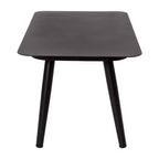 Ensemble de conversation quatre pièces Emma et Oliver tissé gris et noir tout temps avec coussins et table basse en métal pour véranda, cour arrière et patio