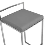 Carolina Living 25.25 Lillian Upholstered Counter Height Barstool