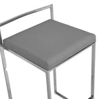 Carolina Living 25.25 Lillian Upholstered Counter Height Barstool