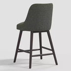 27 Geller Counter Height Barstool with Footrest in Textured Linen - Threshold