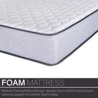 Matelas en mousse haute densité, ferme moyen, plateau serré, 7 pouces, Continental Sleep.