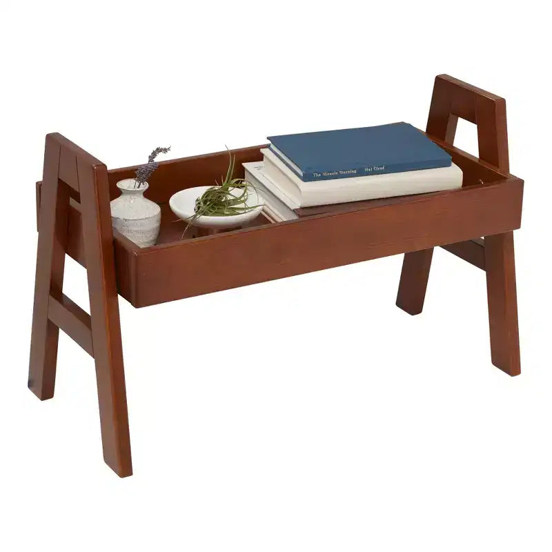Meuble de rangement empilable ECR4Kids avec bordure intégrale, Présentoir à livres