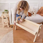 Meuble de rangement empilable ECR4Kids avec bordure intégrale, Présentoir à livres