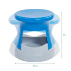 ECR4Kids Active Storage Wobble Stool, 15in Seat Height, Childrens Furniture