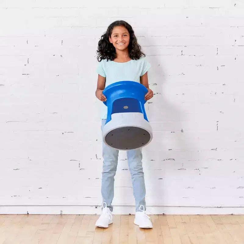 ECR4Kids Active Storage Wobble Stool, 15in Seat Height, Childrens Furniture