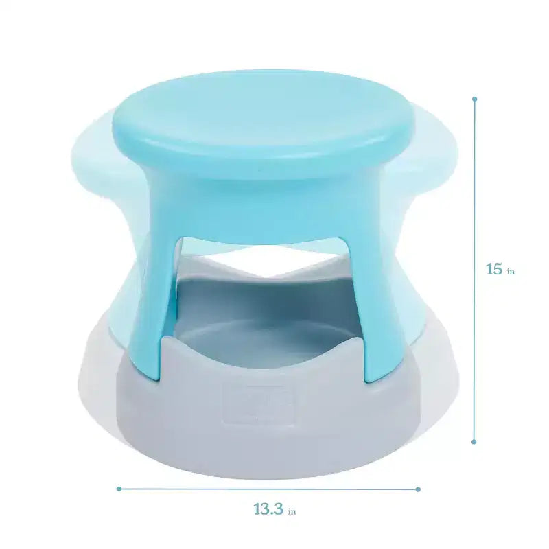 ECR4Kids Active Storage Wobble Stool, 15in Seat Height, Childrens Furniture