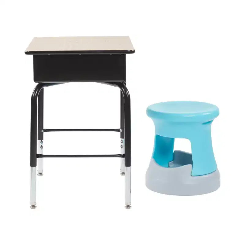 ECR4Kids Active Storage Wobble Stool, 15in Seat Height, Childrens Furniture