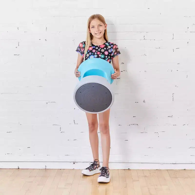 ECR4Kids Active Storage Wobble Stool, 15in Seat Height, Childrens Furniture
