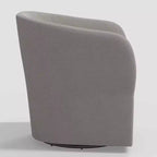 Rhea Swivel Chair in Linen - Threshold
