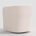 Rhea Swivel Chair in Linen - Threshold