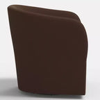 Rhea Swivel Chair in Linen - Threshold