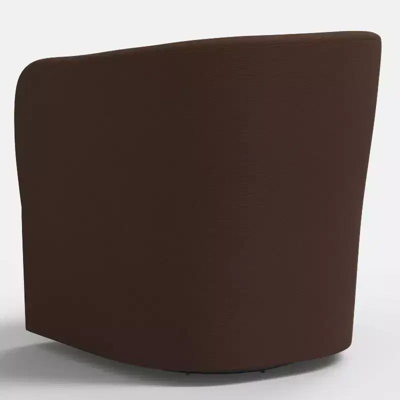 Rhea Swivel Chair in Linen - Threshold
