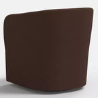 Rhea Swivel Chair in Linen - Threshold