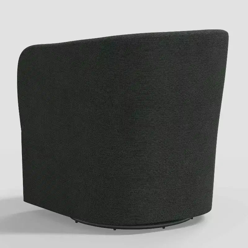 Rhea Swivel Chair in Linen - Threshold