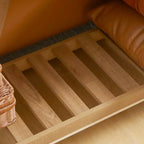 HOMCOM Table Console de Ferme avec Étagère de Rangement, Table de Canapé Rustique avec Dispositif Anti-basculement pour Meuble de Salon, Chambre et Entrée