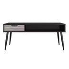 RealRooms Grafton Coffee Table, Black Oak