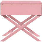 Passion Furniture Xavier 1-Drawer Nightstand (25 in. H x 27 in. W x 16 in. D)