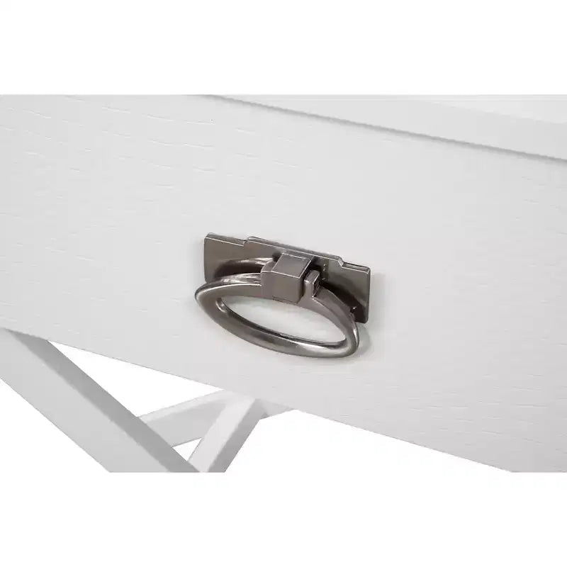Passion Furniture Xavier 1-Drawer Nightstand (25 in. H x 27 in. W x 16 in. D)