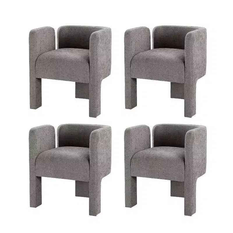 Chaise de salle à manger Elias avec piétement à trois pieds, lot de 4, par ART OF LIVING DESIGNS