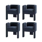 Chaise de salle à manger Elias avec piétement à trois pieds, lot de 4, par ART OF LIVING DESIGNS