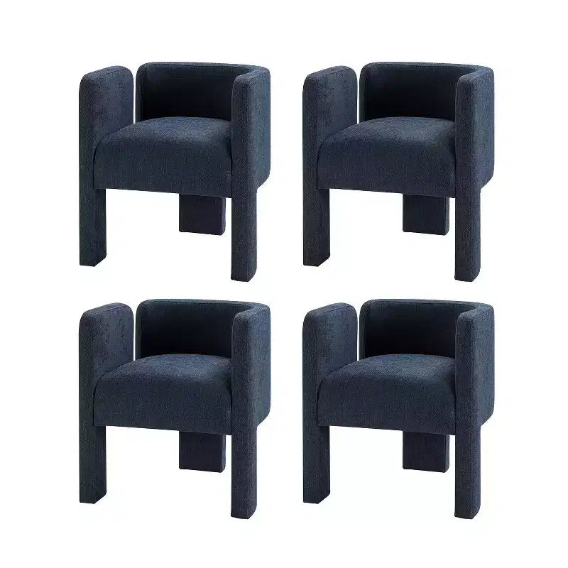 Chaise de salle à manger Elias avec piétement à trois pieds, lot de 4, par ART OF LIVING DESIGNS