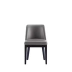 Lot de 4 Chaises de Salle à Manger Modernes en Similicuir Gansevoort - Manhattan Comfort