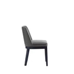 Lot de 4 Chaises de Salle à Manger Modernes en Similicuir Gansevoort - Manhattan Comfort