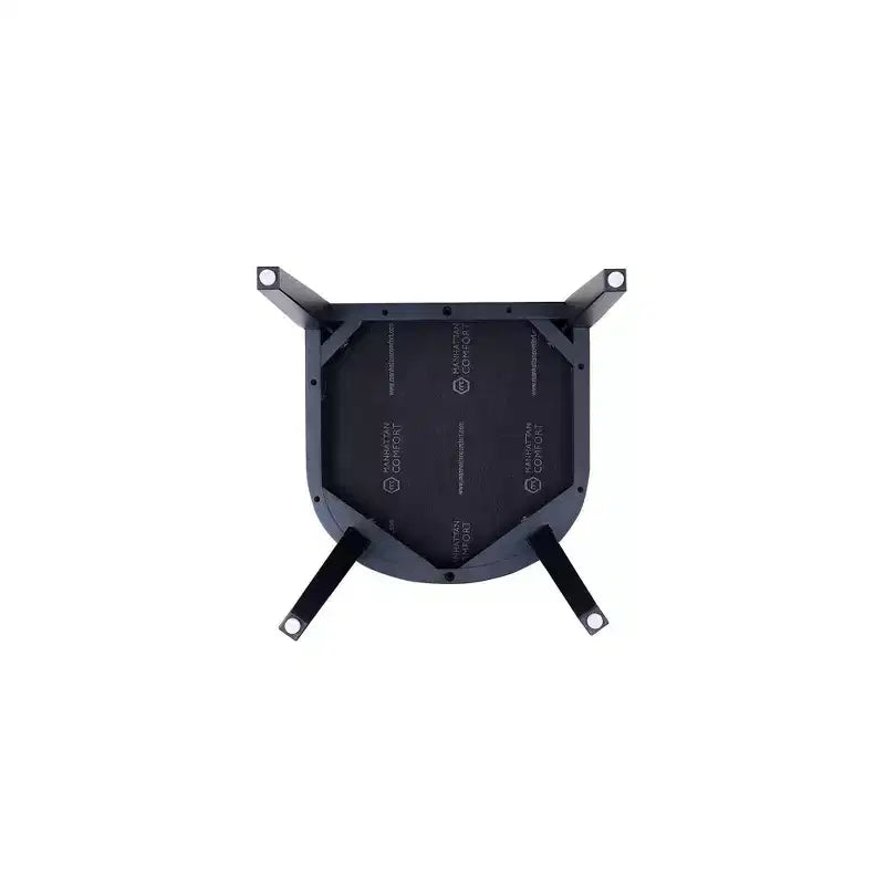 Lot de 4 Chaises de Salle à Manger Modernes en Similicuir Gansevoort - Manhattan Comfort