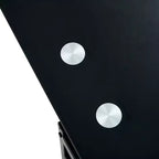 Tempered Glass Lift Top Coffee Table, Black - ModernLuxe