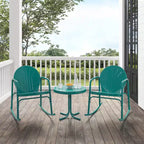Ensemble de 3 chaises à bascule de jardin Crosley Griffith