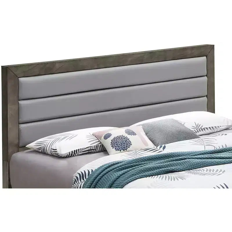 Passion Furniture Burlington Upholstered Full Panel Bed