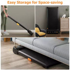 Costway Walking Pad Under Desk Treadmill with Watch Remote LED Touch Screen for Home/Office