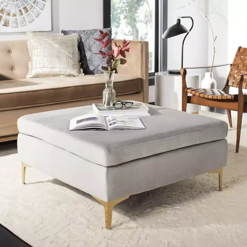 Giovanna Square Ottoman - BCH6301 - Safavieh