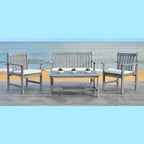 Burbank 4 Piece Patio Set - Indoor/Outdoor - PAT7006 - Safavieh