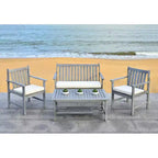 Burbank 4 Piece Patio Set - Indoor/Outdoor - PAT7006 - Safavieh