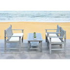 Burbank 4 Piece Patio Set - Indoor/Outdoor - PAT7006 - Safavieh