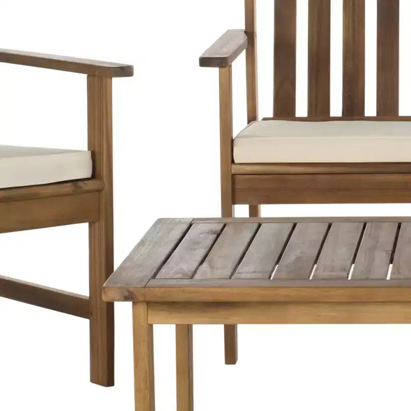 Burbank 4 Piece Patio Set - Indoor/Outdoor - PAT7006 - Safavieh