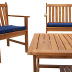 Burbank 4 Piece Patio Set - Indoor/Outdoor - PAT7006 - Safavieh