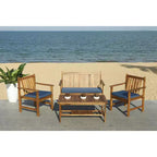 Burbank 4 Piece Patio Set - Indoor/Outdoor - PAT7006 - Safavieh