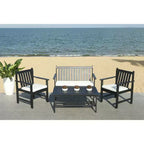 Burbank 4 Piece Patio Set - Indoor/Outdoor - PAT7006 - Safavieh