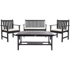 Burbank 4 Piece Patio Set - Indoor/Outdoor - PAT7006 - Safavieh