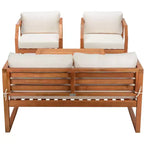 Dren 4 Piece Living Set - Indoor/Outdoor - PAT7067 - Safavieh