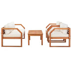 Dren 4 Piece Living Set - Indoor/Outdoor - PAT7067 - Safavieh